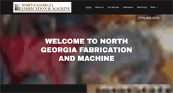 Desktop Screenshot of northgafab.com